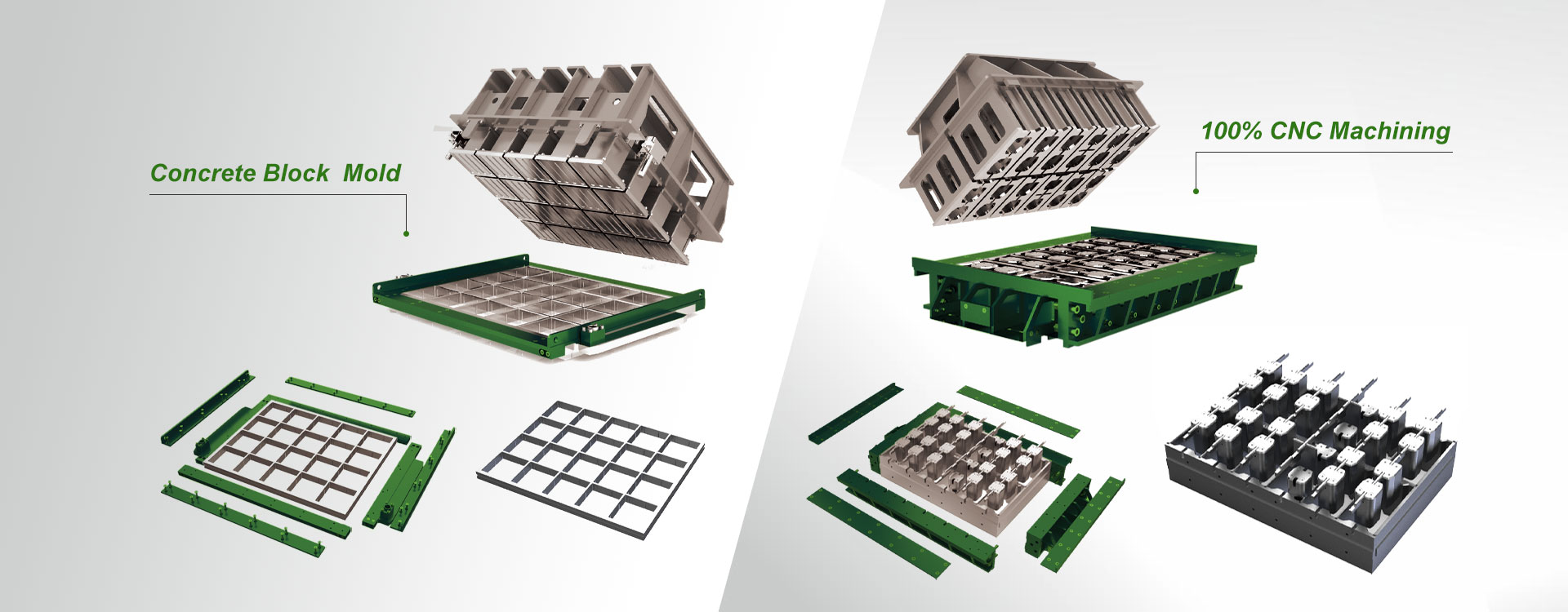 Pabrika ng China Cement Concrete Brick Mould