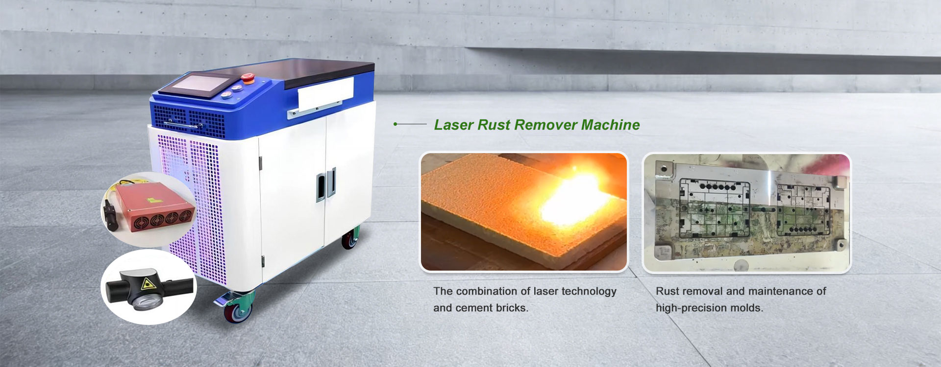 China Laser Rust Remover Machine Manufacturer