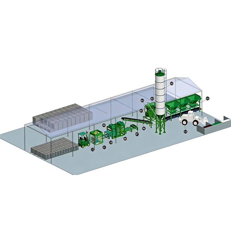 Hollow Block Brick Making Making