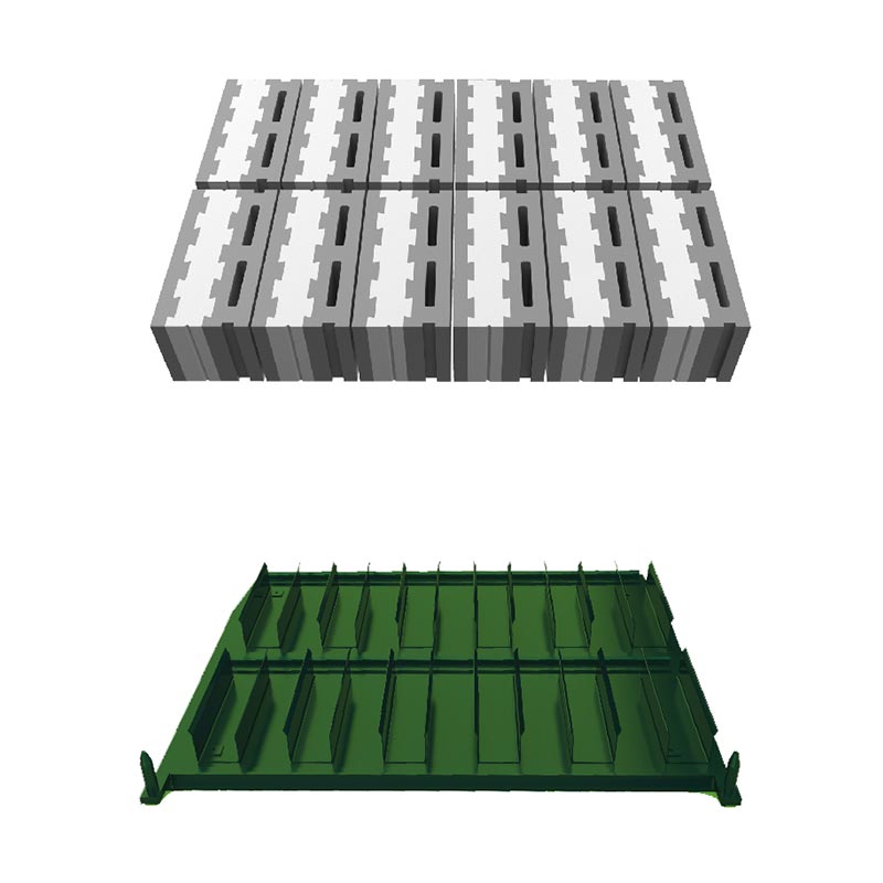 Hollow Block Concrete Brick Mold